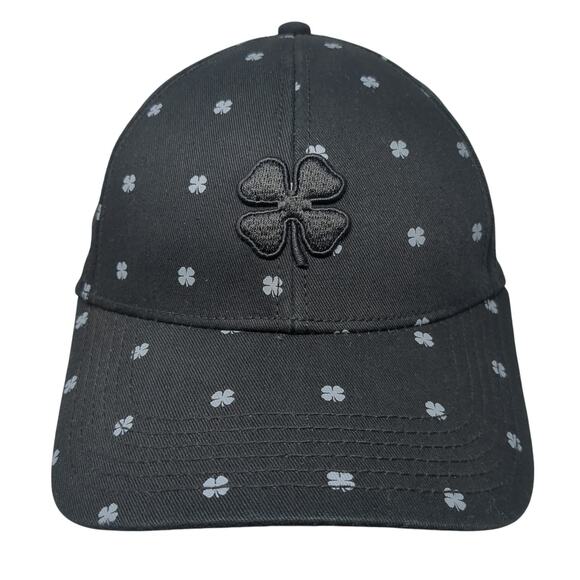 Live Lucky Slideback Baseball Cap Black One Size Adjustable Black Clover - Picture 1 of 9